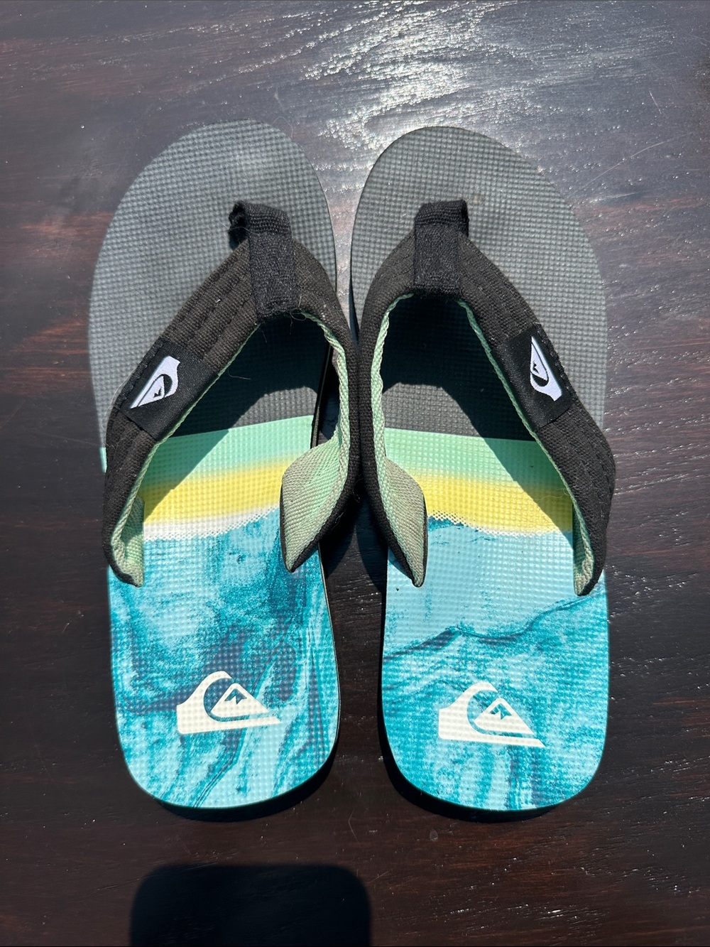 Boys Quicksilver Flip Flops